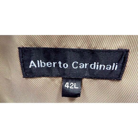 Alberto Cardinali Tan/Beige Jacket and Vest Oversize Look 42L - Picture 12 of 13